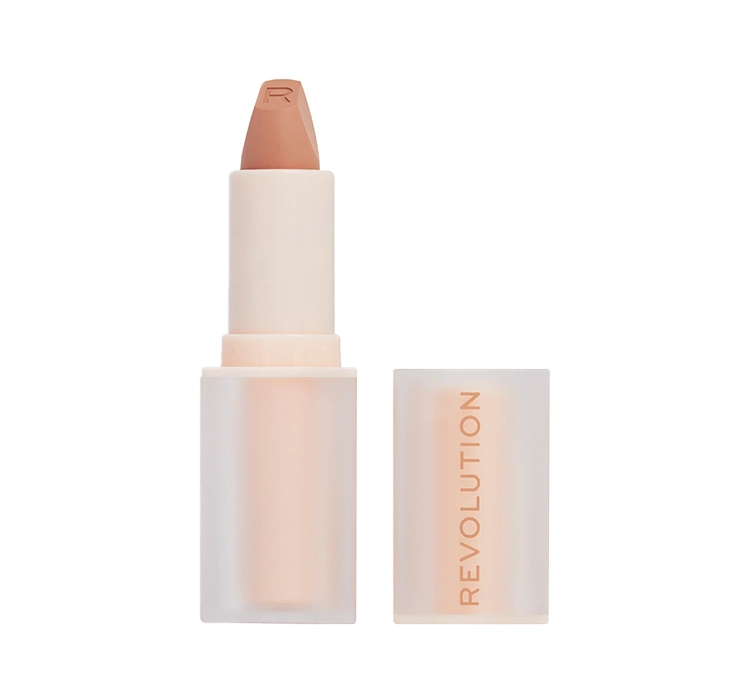 MAKEUP REVOLUTION LIP ALLURE SOFT SATIN LIPSTICK LOVER NUDE 3.2G