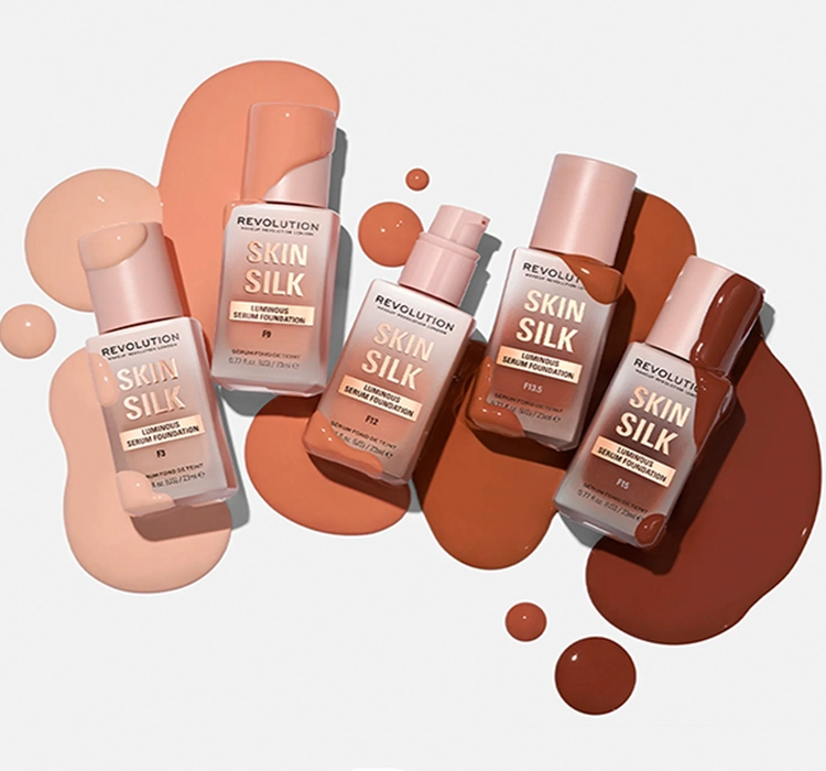 MAKEUP REVOLUTION SKIN SILK SERUM FOUNDATION F6 23ML 