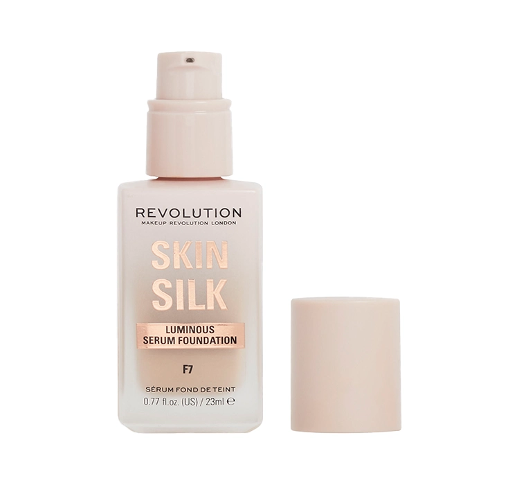 MAKEUP REVOLUTION SKIN SILK SERUM FOUNDATION F7 23ML 