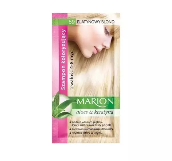 MARION HAIR COLOR SHAMPOO SACHET BLONDE 69