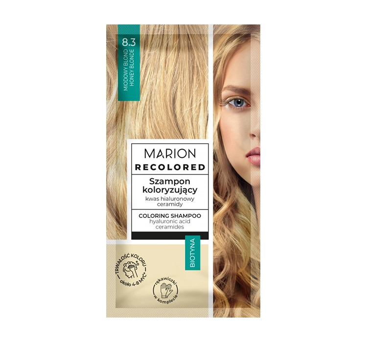 MARION RECOLORED COLORING SHAMPOO 8.3 HONEY BLONDE 35ML