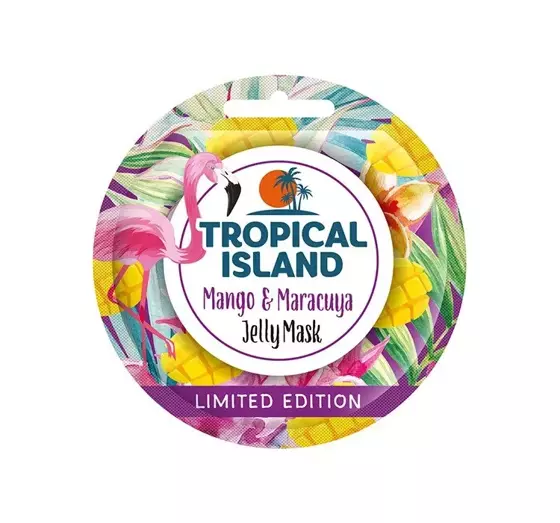 MARION TROPICAL ISLAND MANGO AND PASSION FRUIT JELLY FACE MASK 10G