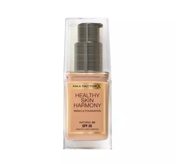 MAX FACTOR HEALTHY SKIN HARMONY FOUNDATION 50 NATURAL 30ML