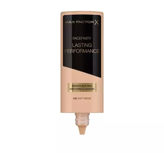 MAX FACTOR LASTING PERFORMANCE FOUNDATION 105 SOFT BEIGE 35ML