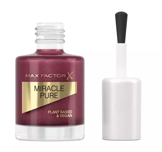 MAX FACTOR MIRACLE PURE NAIL POLISH 373 REGAL GARNET 12ML