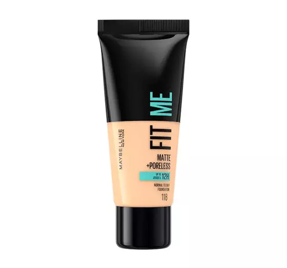 MAYBELLINE FIT ME MATTIFYING FOUNDATION 118 NUDE