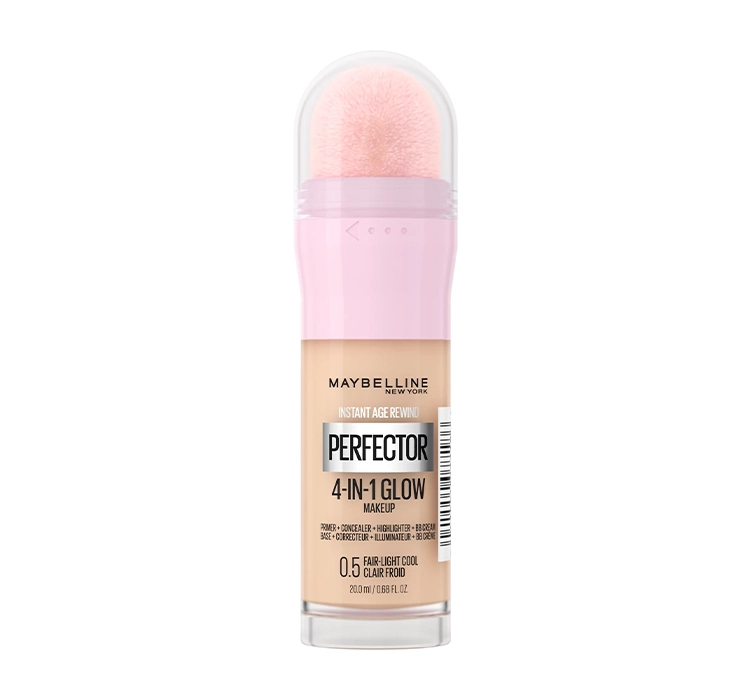 MAYBELLINE INSTANT ANTI AGE PERFECTOR 4IN1 ILLUMINATING FOUNDATION 0.5 FAIR LIGHT COOL 20ML