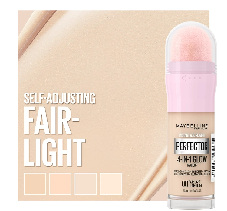 MAYBELLINE INSTANT ANTI AGE PERFECTOR 4IN1 ILLUMINATING FOUNDATION 00 FAIR LIGHT 20ML