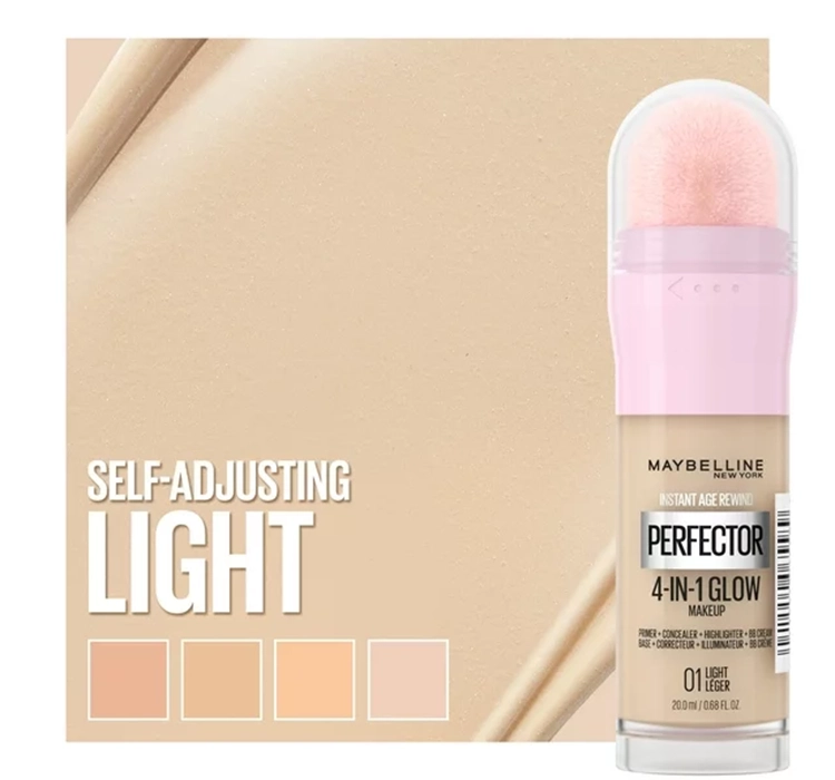 MAYBELLINE INSTANT ANTI AGE PERFECTOR 4IN1 ILLUMINATING FOUNDATION 01 LIGHT 20ML