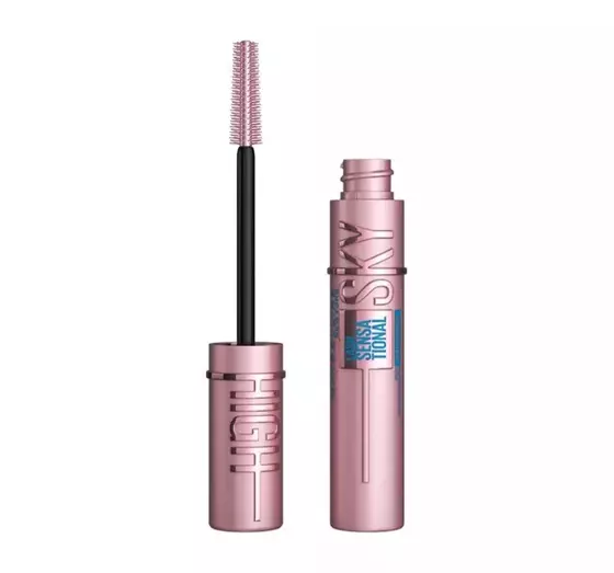 MAYBELLINE LASH SENSATIONAL SKY HIGH WATERPROOF MASCARA 01 VERY BLACK 7.2ML