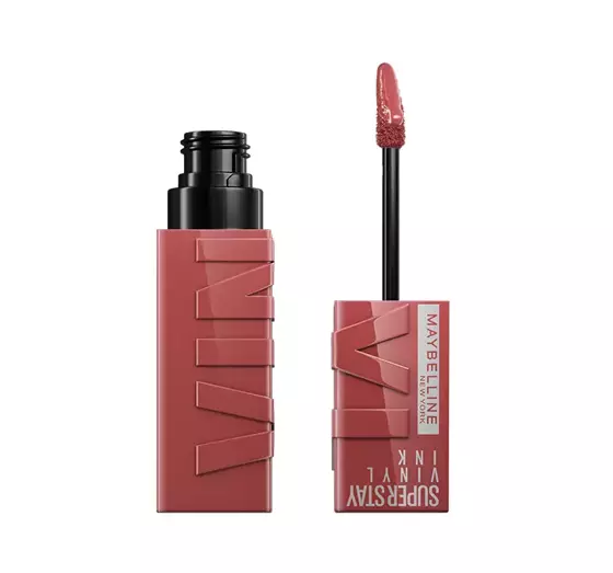 MAYBELLINE SUPERSTAY VINYL INK VINYL LIPSTICK 115 PEPPY 4.2ML