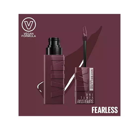 MAYBELLINE SUPERSTAY VINYL INK VINYL LIPSTICK 135 FEARLESS 4.2ML