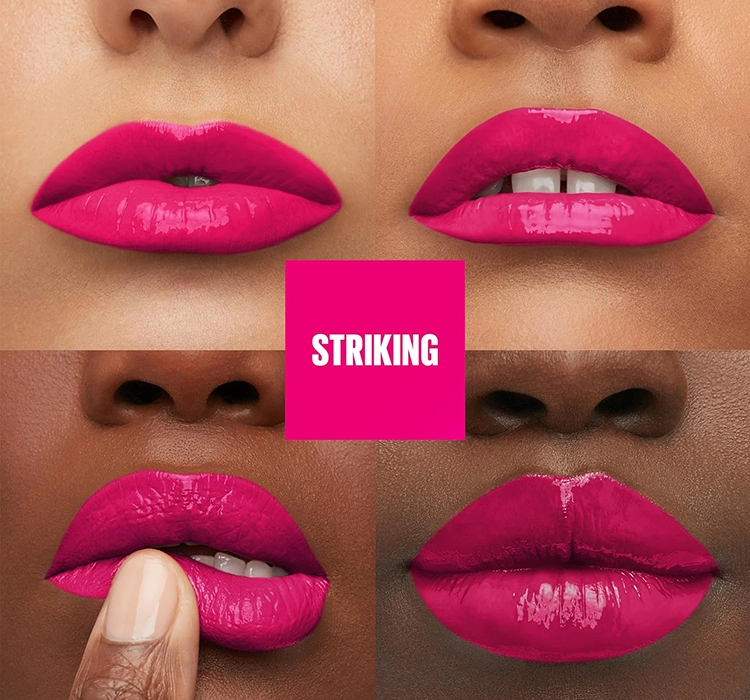 MAYBELLINE SUPERSTAY VINYL INK VINYL LIPSTICK 150 STRIKING 4.2ML