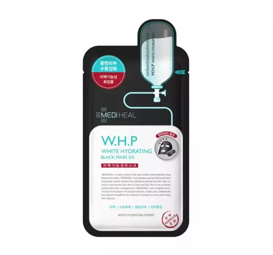 MEDIHEAL WHP BLACK MOISTURIZING AND BLEACHING MASK