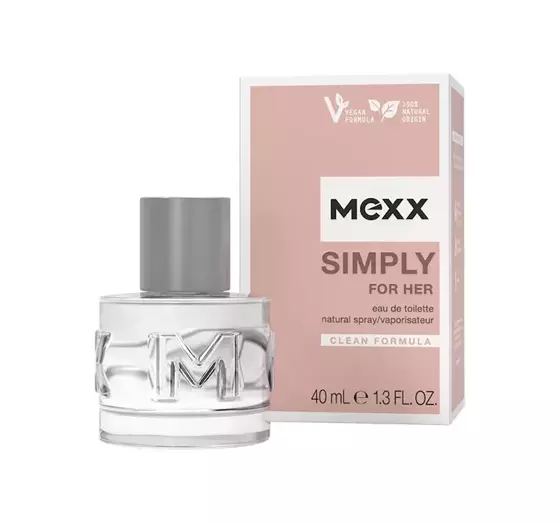 MEXX SIMPLY FOR HER EAU DE TOILETTE SPRAY 40ML