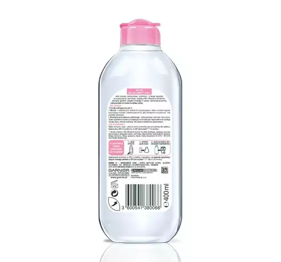 MICELLAR CLEANSING WATER LIQUID GARNIER 3 IN 1 SENSITIVE SKIN