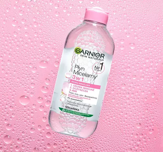 MICELLAR CLEANSING WATER LIQUID GARNIER 3 IN 1 SENSITIVE SKIN