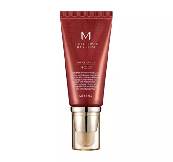 MISSHA PERFECT COVER BB-CREAM SPF42 NO	27 HONEY BEIGE 50ML