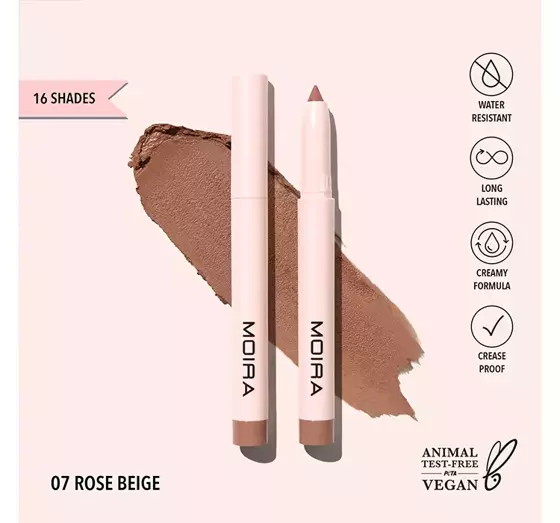 MOIRA AT GLANCE STICK SHADOW 07 ROSE BEIGE 1.5G