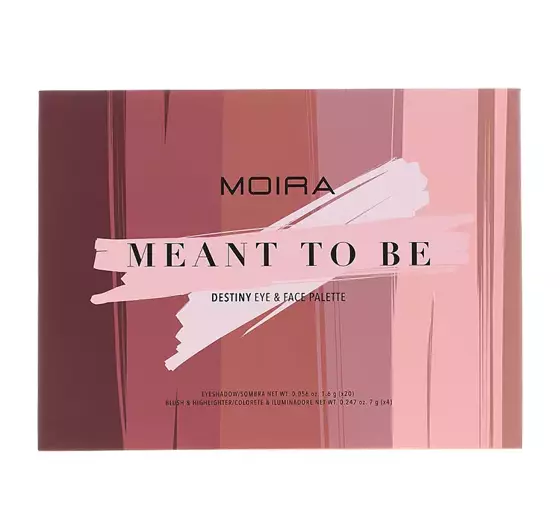 MOIRA DESTINY EYE & FACE PALETTE MEANT TO BE 60G