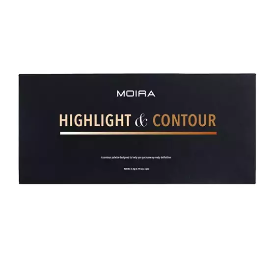 MOIRA HIGHLIGHT&CONTOUR FACE CONTOURING PALETTE 33G