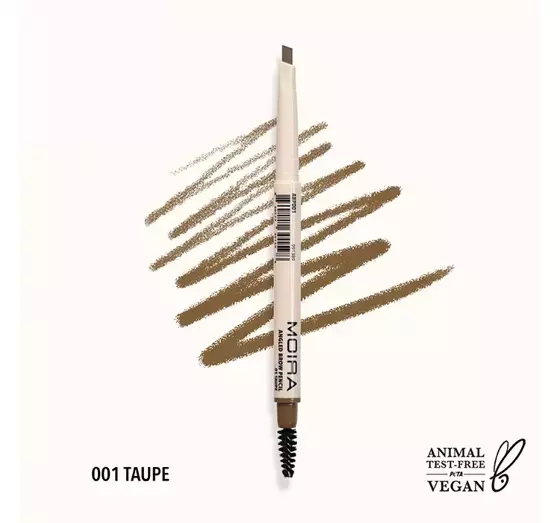 MOIRA PRECISION BROW PENCIL 01 TAUPE