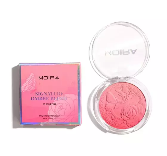 MOIRA SIGNATURE BLUSH OMBRE 03 BELLA PINK 9G