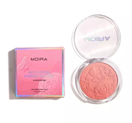 MOIRA SIGNATURE BLUSH OMBRE 06 MELLOW PINK 9G