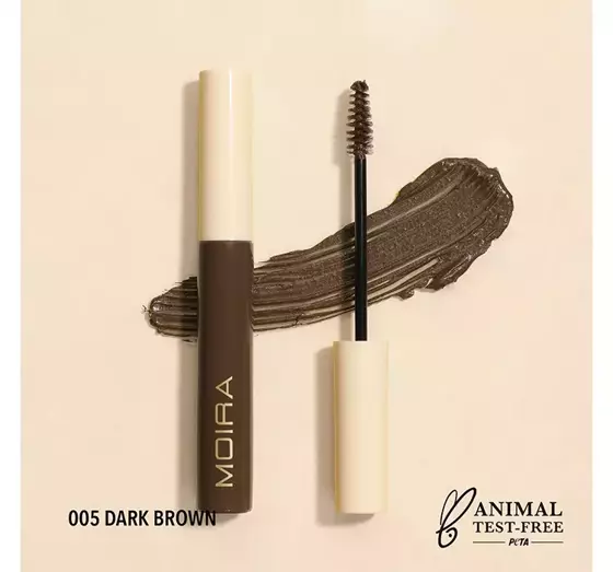 MOIRA TINTED BROW MASCARA 05 DARK BROWN 6.3ML