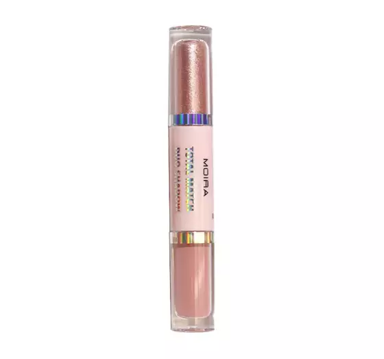 MOIRA TOTAL MATCH DUAL-ENDED LIQUID EYESHADOW 02 PEACHES&CREAM 3G