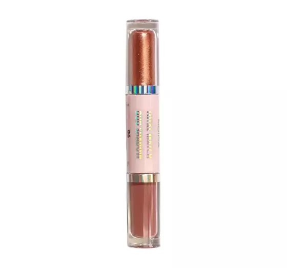 MOIRA TOTAL MATCH DUAL-ENDED LIQUID EYESHADOW 06 NICE&EASY 3G