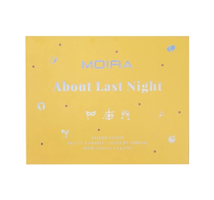 MOIRA WEEKEND EYESHADOW PALETTE ABOUT LAST NIGHT 16.8G