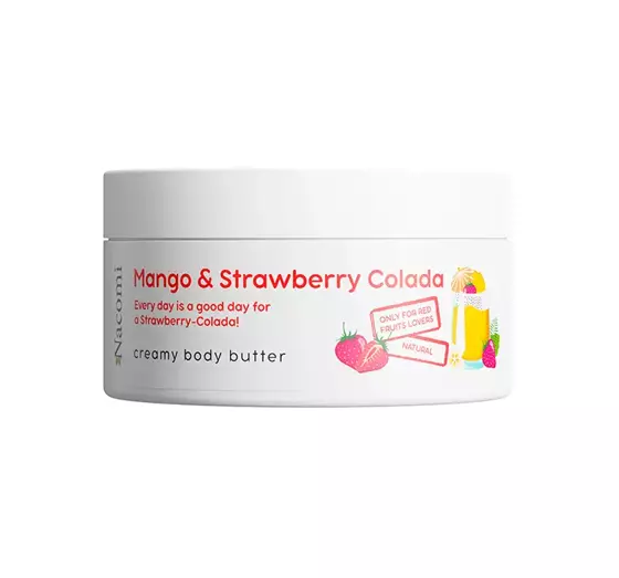 NACOMI BODY BUTTER MANGO & STRAWBERRY COLADA 100ML