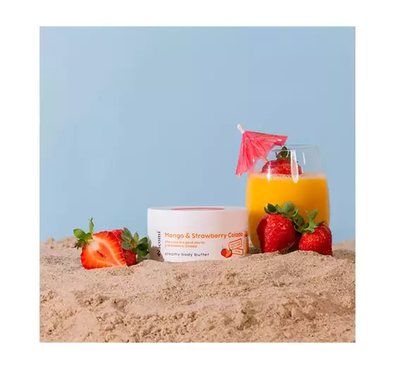 NACOMI BODY BUTTER MANGO & STRAWBERRY COLADA 100ML