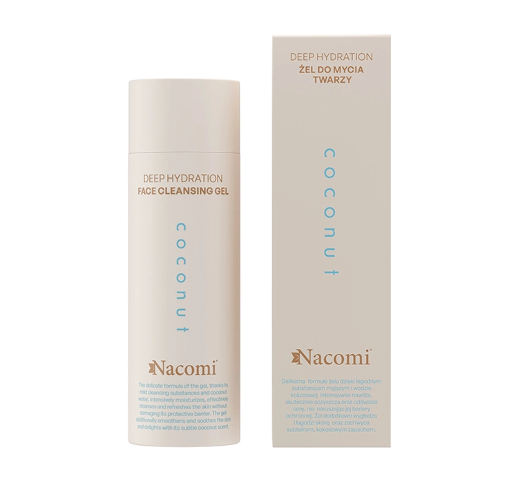 NACOMI COCONUT FACE WASH GEL 140ML