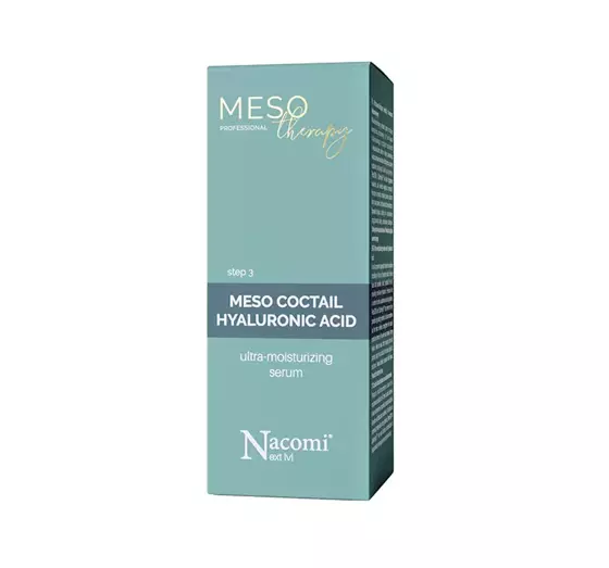 NACOMI MESO ULTRA MOISTURIZING COCKTAIL WITH HYALURONIC ACID 15ML