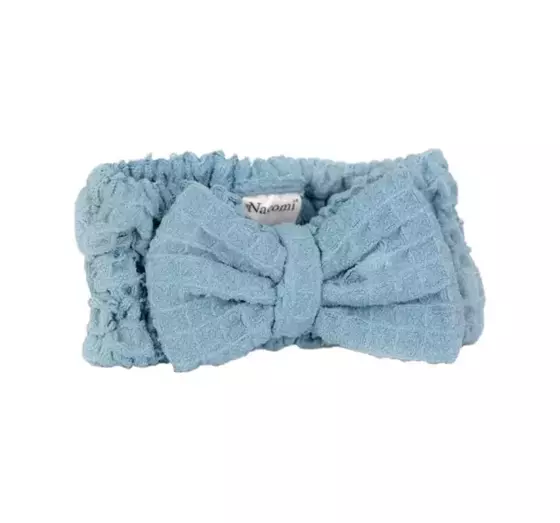 NACOMI MICROFIBER HAIR HEADBAND BLUE