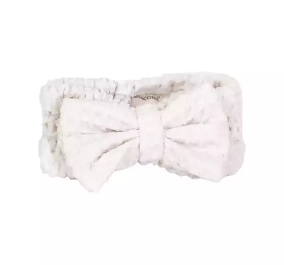 NACOMI MICROFIBER HAIR HEADBAND WHITE