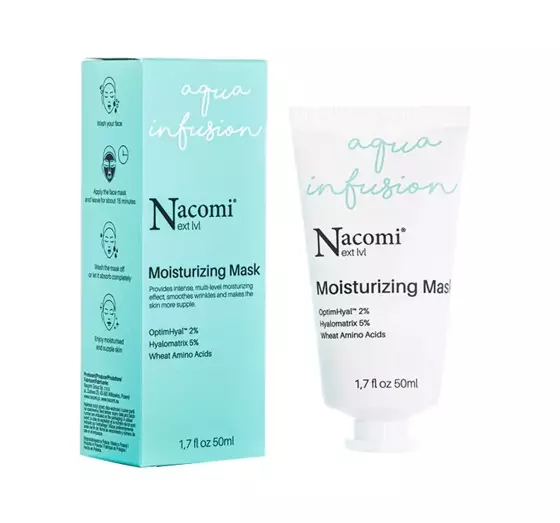 NACOMI NEXT LEVEL AQUA INFUSION MOISTURIZING FACE MASK 50ML