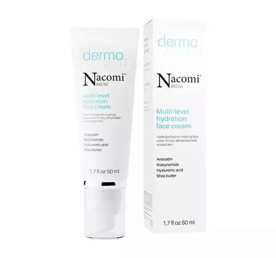 NACOMI NEXT LEVEL DERMO MULTI-LEVEL HYDRATION FACE CREAM 50ML