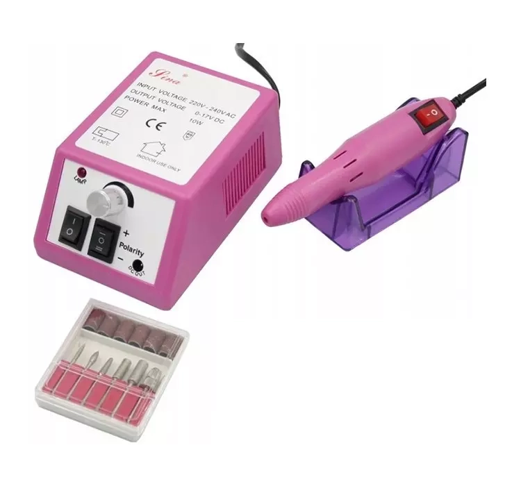 NAIL DRILL MACHINE MERCEDES 2000 PINK