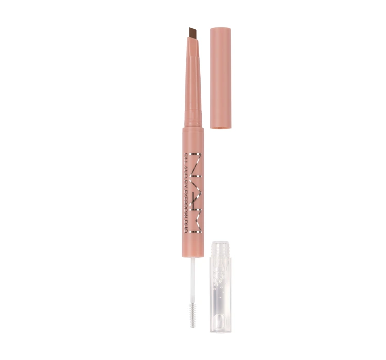 NAM Fill & Fix Duo Eyebrow Pencil & Gel 01 Neutral Medium Brown