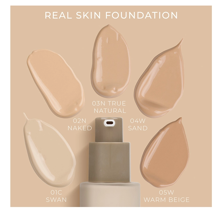 NAM Real Skin Foundation 01C Swan 30ml