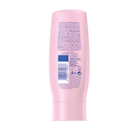 NIVEA HAIRMILK NATURAL SHINE CONDITIONER 200ML