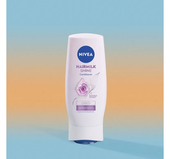 NIVEA HAIRMILK NATURAL SHINE CONDITIONER 200ML