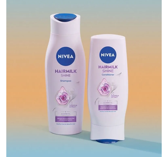 NIVEA HAIRMILK NATURAL SHINE CONDITIONER 200ML