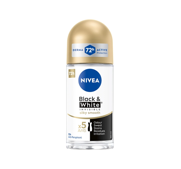 NIVEA INVISIBLE SILKY ANTIPERSPIRANT ROLL ON 50ML