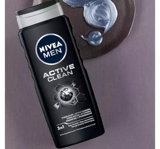 NIVEA MEN ACTIVE CLEAN SHOWER GEL 500ML