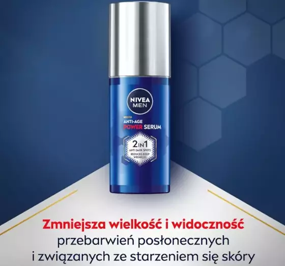 NIVEA MEN ANTI-AGE POWER SERUM ADVANCED ANTI DARK SPOTS SERUM 30ML