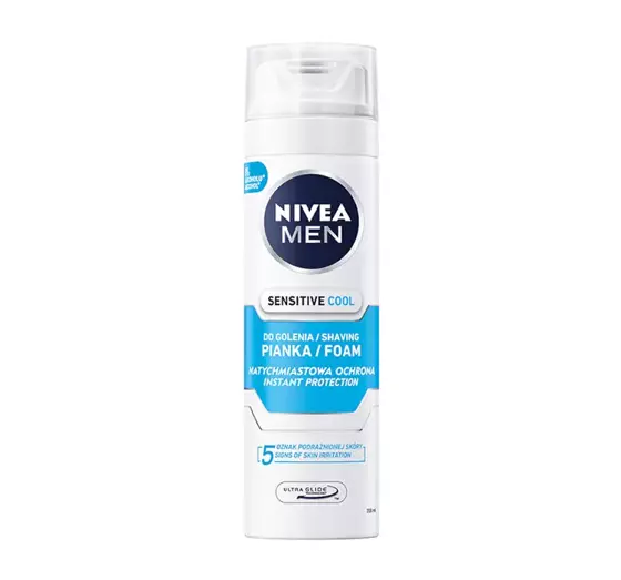 NIVEA MEN SENSITIVE COOL COOLING SHAVING FOAM 200ML